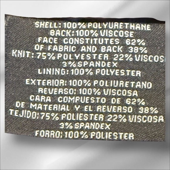 Women’s Kenneth Cole Reaction faux leather jacket size XL - Picture 4 of 4